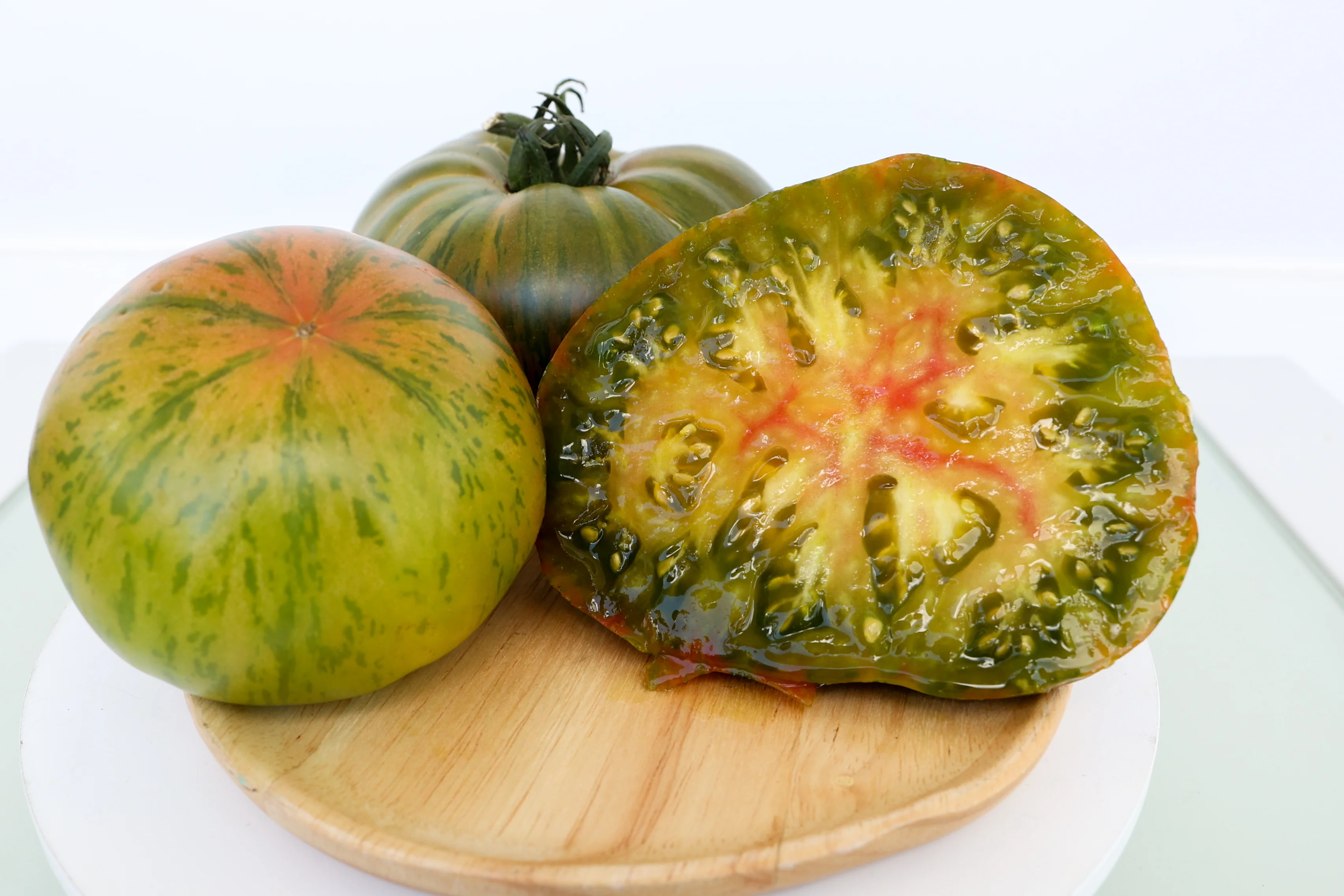 Cherokee Lime Stripes Tomato
